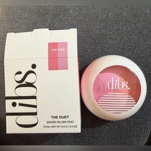 DIBS Beauty The Duet Baked Blush “Pop Star” NIB